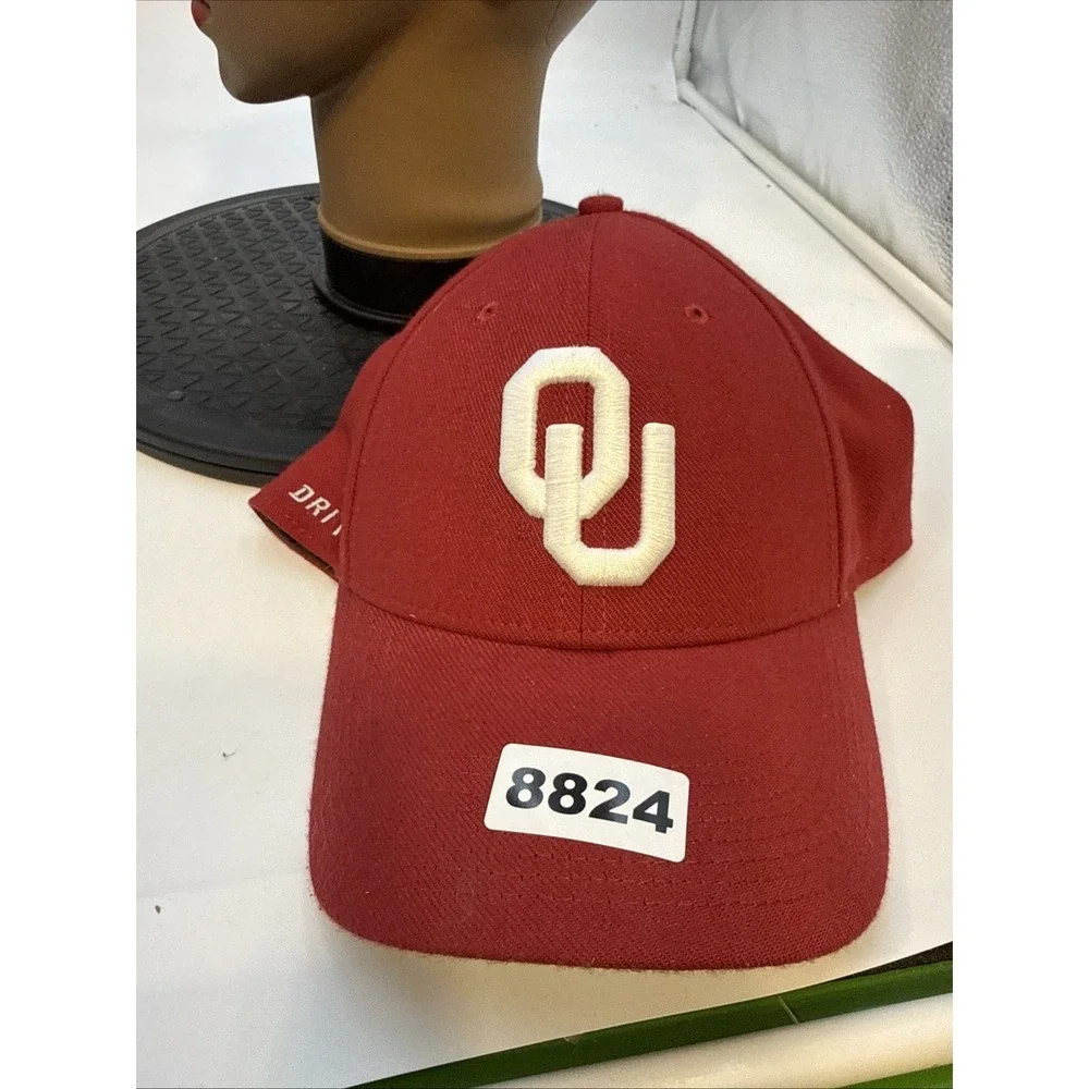 Nike Legacy 91‎ Dri-Fit OU Oklahoma Baseball Hat Cap ONE SIZE Football SEC